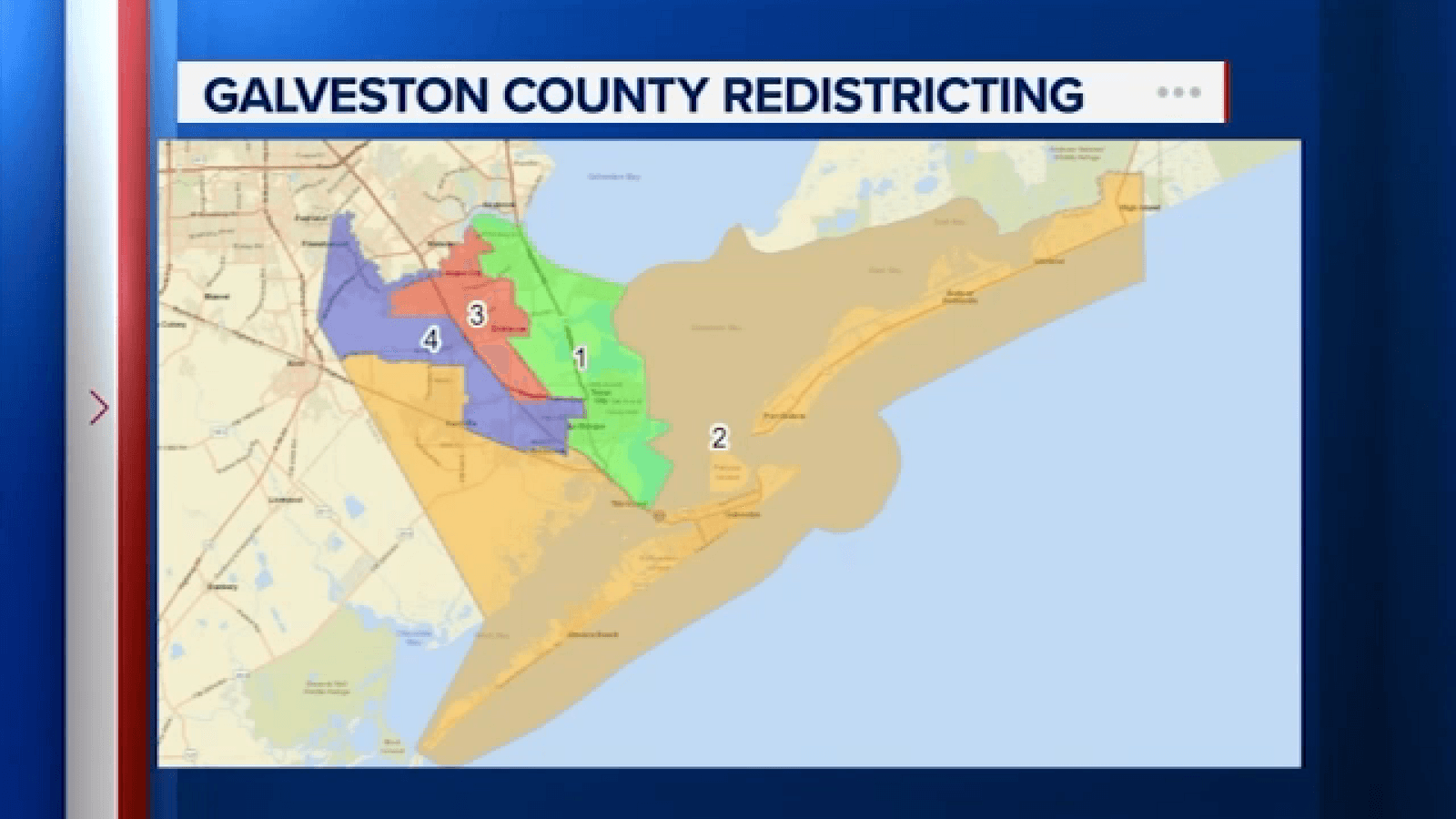 Texas Supreme Court blocks Galveston County's new redistricting maps for November election
